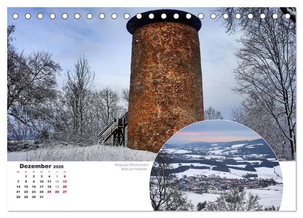 Produktbild: Der Grimmsteig (Tischkalender 2026 DIN A5 quer), CALVENDO Monatskalender