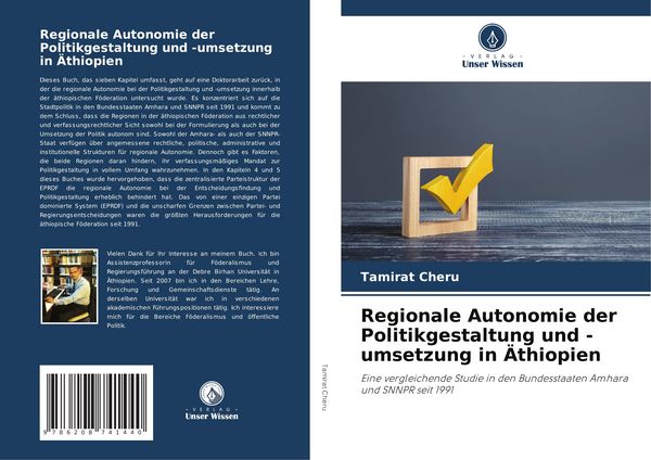 Produktbild: Regionale Autonomie der Politikgestaltung und -umsetzung in &Auml;thiopien