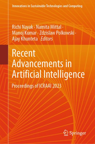 Produktbild: Recent Advancements in Artificial Intelligence