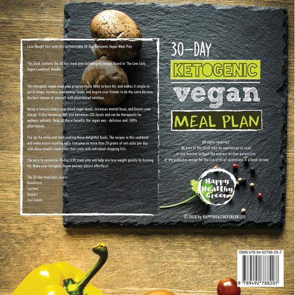 Produktbild: 30-Day Ketogenic Vegan Meal Plan