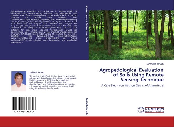 Produktbild: Agropedological Evaluation of Soils Using Remote Sensing Technique