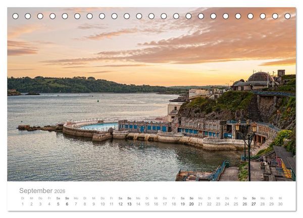Produktbild: Zauberhaftes S&uuml;dengland (Tischkalender 2026 DIN A5 quer), CALVENDO Monatskalender