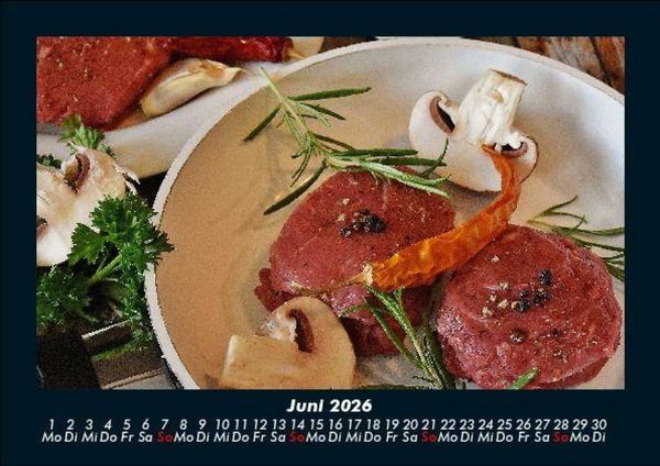 Produktbild: Genuss 2026 Fotokalender DIN A5