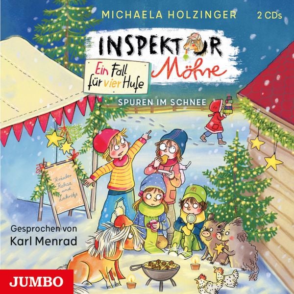 Produktbild: Inspektor M&ouml;hre - Ein Fall F&uuml;r Vier Hufe: Spuren I, 2 Audio-CD