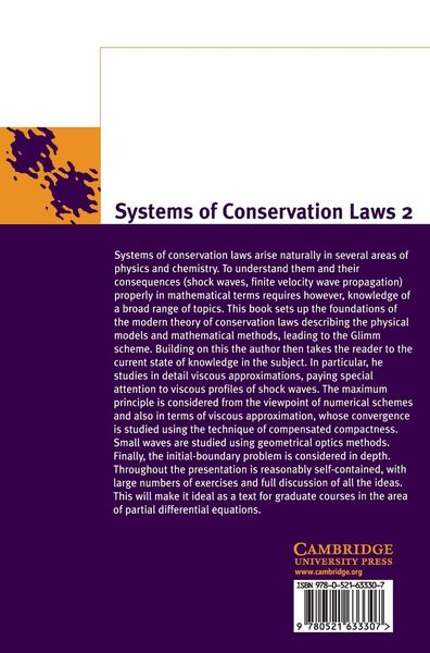 Produktbild: Systems of Conservation Laws 2