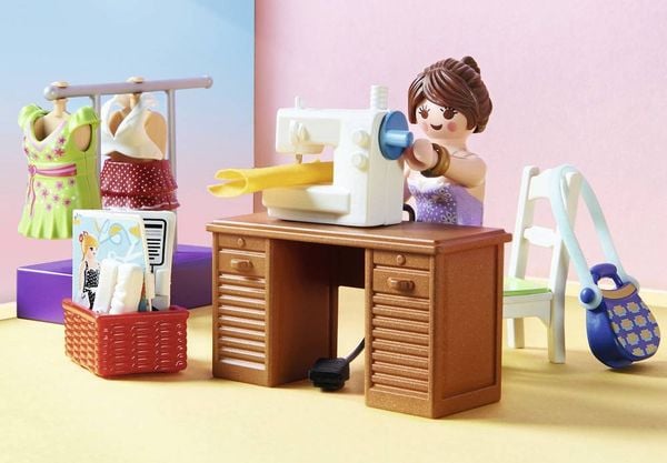 Produktbild: PLAYMOBIL® 70208 Schlafzimmer mit Nähecke