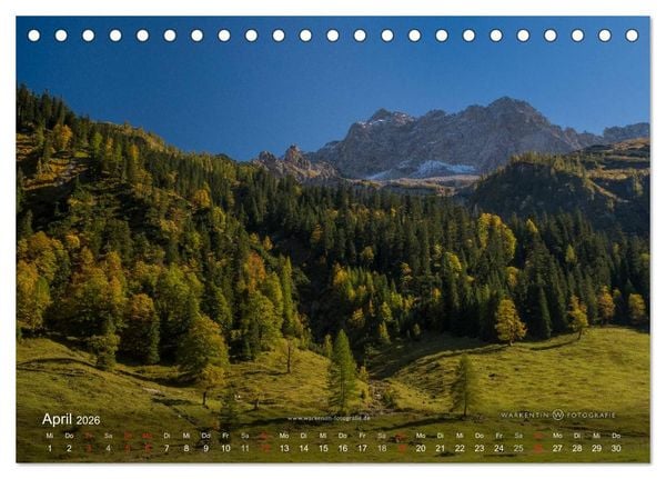 Produktbild: Gro&szlig;er Ahornboden - Europas gro&szlig;er Ahornwald (Tischkalender 2026 DIN A5 quer), CALVENDO Monatskalender