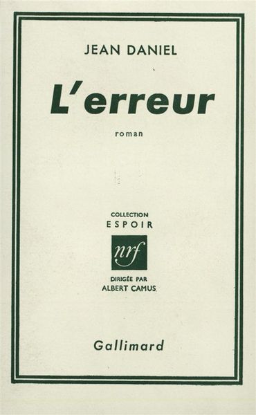 Produktbild: L'erreur