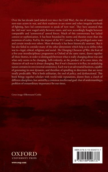 Produktbild: The Changing Character of War