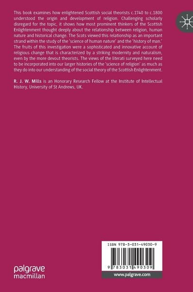 Produktbild: Religion and the Science of Human Nature in the Scottish Enlightenment