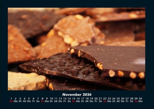 Produktbild: World of Sweets 2026 Fotokalender DIN A4