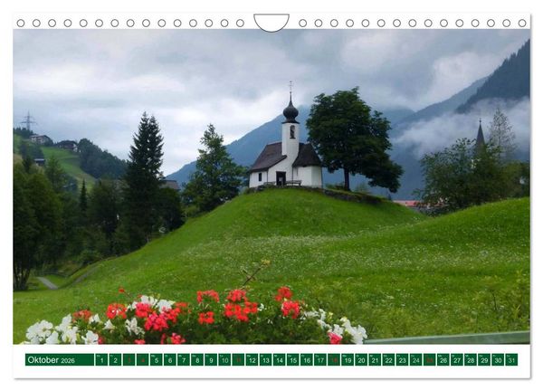 Produktbild: Montafon (Wandkalender 2026 DIN A4 quer), CALVENDO Monatskalender