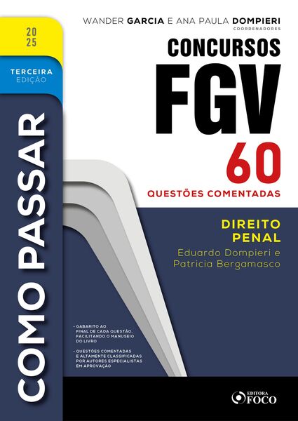 Produktbild: Como Passar em Concursos FGV - 3&ordf; Ed - 2025
