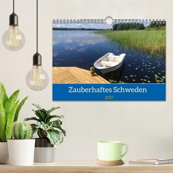 Produktbild: Verzaubertes Schweden (Wandkalender 2027 DIN A4 quer), CALVENDO Monatskalender