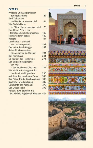 Produktbild: TRESCHER Reisef&uuml;hrer Tadschikistan