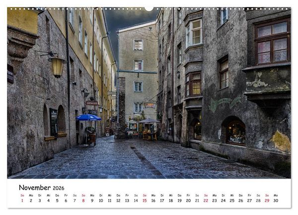 Produktbild: Gr&uuml;&szlig;e aus Innsbruck (Wandkalender 2026 DIN A2 quer), CALVENDO Monatskalender