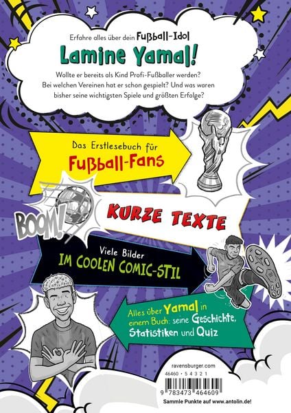 Produktbild: Fu&szlig;ball-Stars - Alles &uuml;ber Yamal. Vom Fu&szlig;ball-Talent zum Megastar