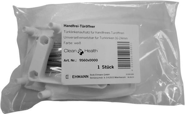 Produktbild: Clean 4 Health 956.0000 Handfrei-T&uuml;r&ouml;ffner Polyamid (B x H x T) 71 x 105 x 78mm