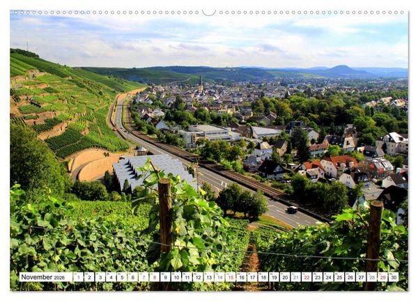 Produktbild: Sehenswertes Ahrtal - Von Altenahr bis Bad Neuenahr (Wandkalender 2026 DIN A2 quer), CALVENDO Monatskalender