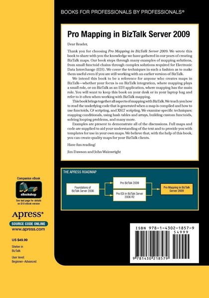 Produktbild: Pro Mapping in BizTalk Server 2009
