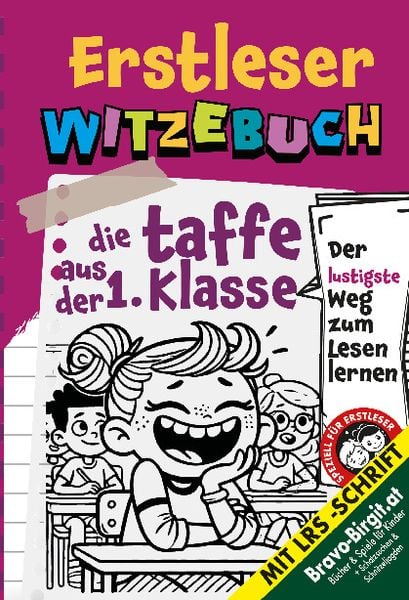 Witzebuch für Erstleser | Cooles Geschenk für Mädchen ab 6 Jahre, Taschenbuch von Bravo Birgit, Lucid Page Media, 978-3-9893540-2-9
