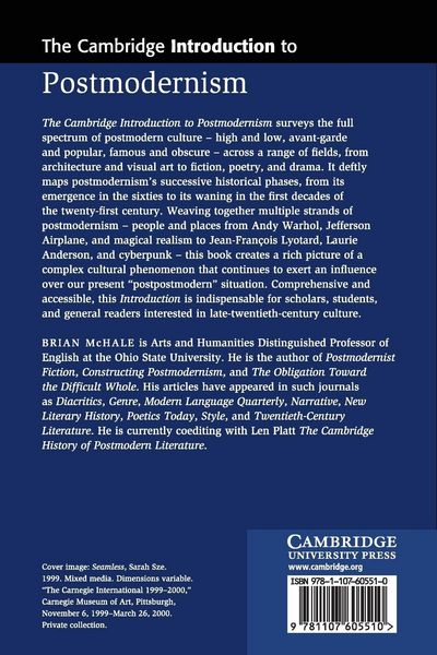 Produktbild: The Cambridge Introduction to Postmodernism