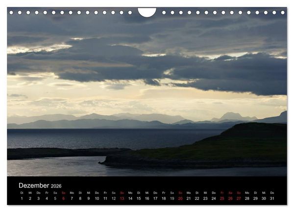 Produktbild: Schottland 2026 (Wandkalender 2026 DIN A4 quer), CALVENDO Monatskalender