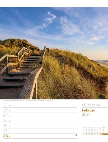 Produktbild: Am Meer Wochenplaner Kalender 2027
