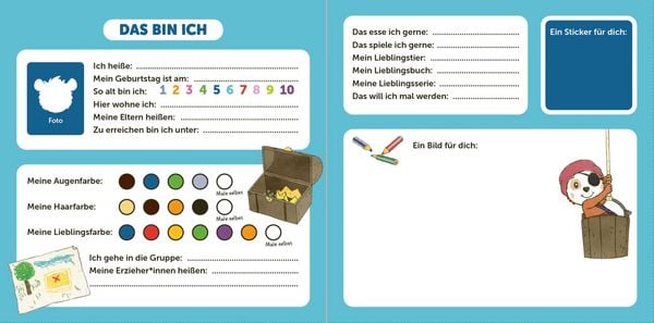 Produktbild: Bobo Siebenschl&auml;fer - Mein Kindergarten Freundebuch