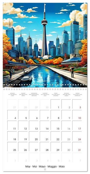 Produktbild: WORLD TRAVEL SCENIC DESTINATIONS (Wall Calendar 2026 12 &times; 12 Inch) CALVENDO 12 Month Wall Calendar