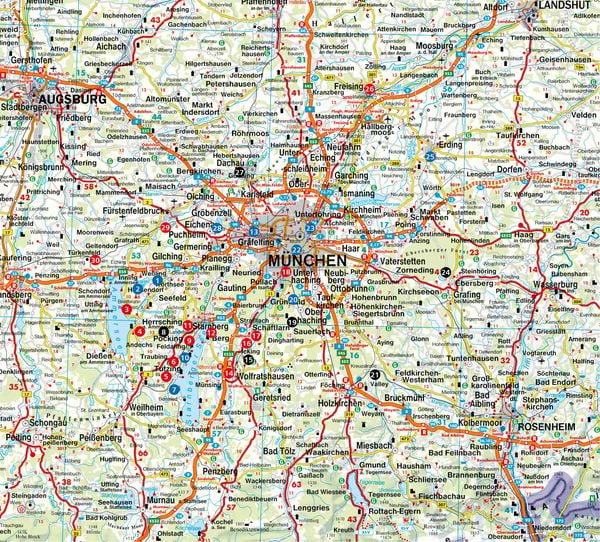 Produktbild: ROTHER Wanderbuch Genusswandern mit der M&uuml;nchner S-Bahn