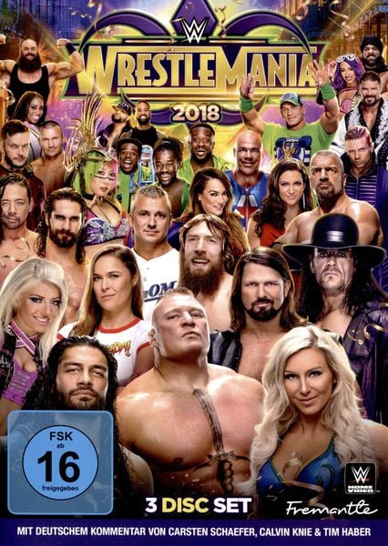 WrestleMania 34 [3 DVDs]