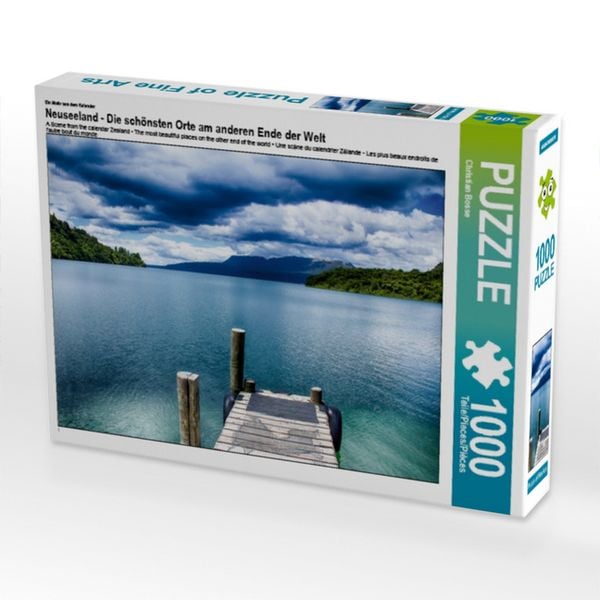 Produktbild: CALVENDO Puzzle Ein Motiv aus dem Kalender Neuseeland - Die sch&ouml;nsten Orte am anderen Ende der Welt 1000 Teile Puzzle quer | 1000 Teile Lege-Gr&ouml;&szlig;e 64 &times; 48 cm Foto-Puzzle f&uuml;r gl&uuml;ckliche Stunden