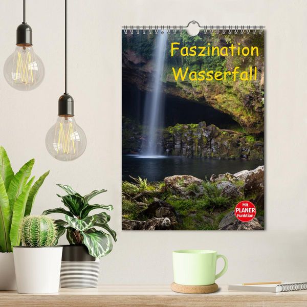 Produktbild: Faszination Wasserfall (Wandkalender 2026 DIN A4 hoch), CALVENDO Monatskalender