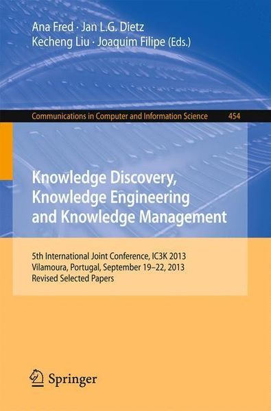 Produktbild: Knowledge Discovery, Knowledge Engineering and Knowledge Management