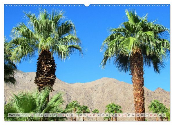 Produktbild: Palm Springs und Umgebung (Wandkalender 2026 DIN A2 quer), CALVENDO Monatskalender