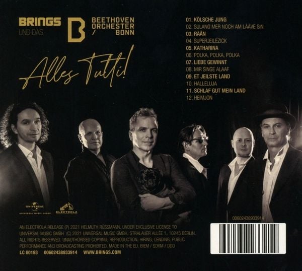 Produktbild: Brings & Beethoven Orchester Bonn: Alles Tutti!