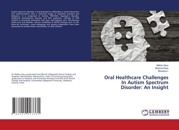 Produktbild: Oral Healthcare Challenges In Autism Spectrum Disorder: An Insight