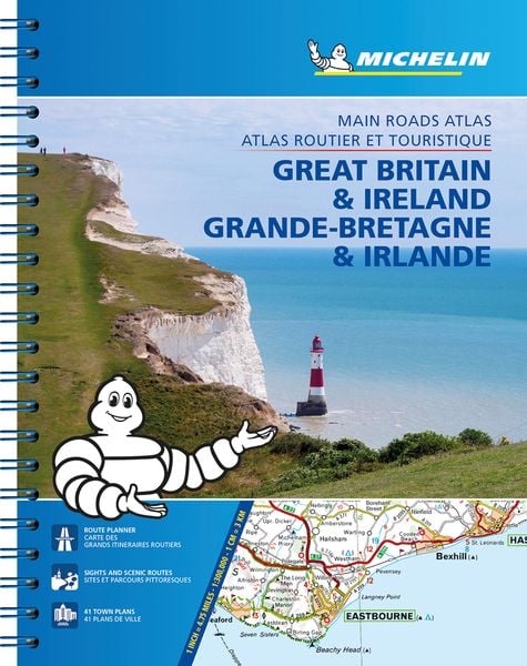 Produktbild: Great Britain & Ireland - Michelin Atlas A4 Spirale