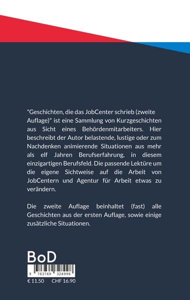 Produktbild: Geschichten, die das JobCenter schrieb