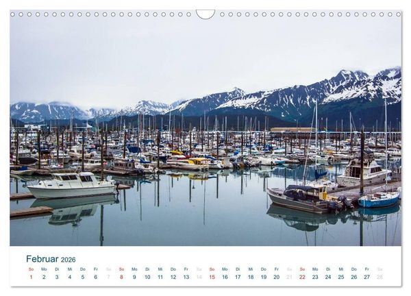 Produktbild: Der Alaska Kalender CH-Version (Wandkalender 2026 DIN A3 quer), CALVENDO Monatskalender