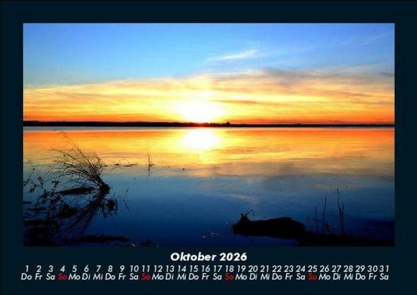 Produktbild: Seeblick 2026 Fotokalender DIN A5