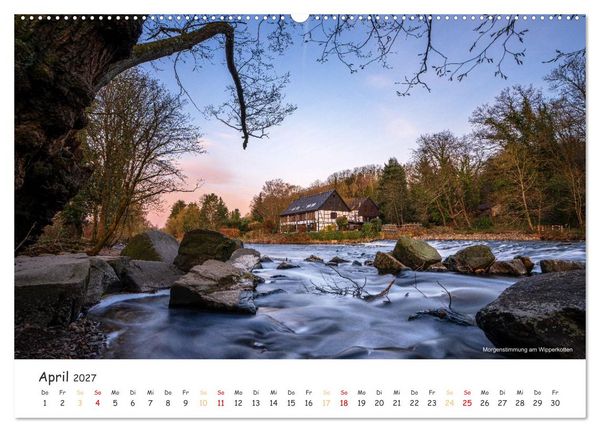 Produktbild: Heimat Entdecken: Bergisches Land (hochwertiger Premium Wandkalender 2027 DIN A2 quer), Kunstdruck in Hochglanz