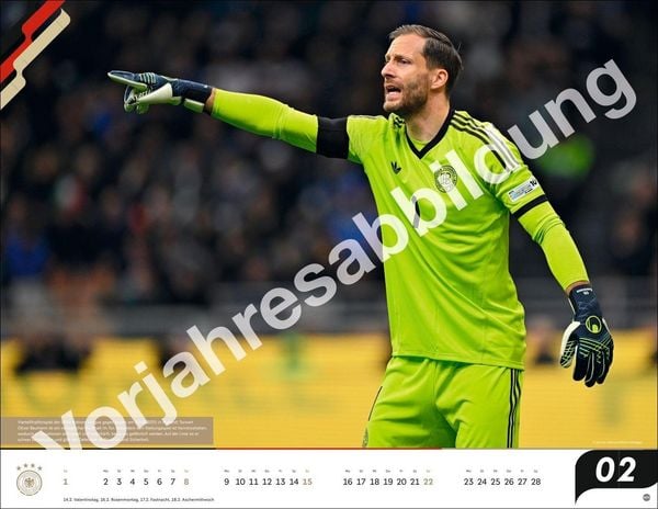 Produktbild: DFB M&auml;nner Posterkalender 2027