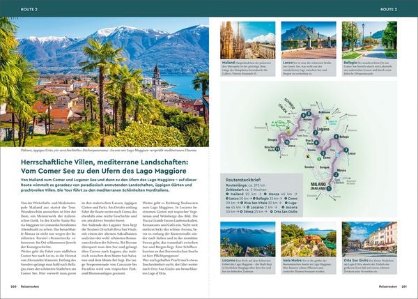Produktbild: KUNTH Unterwegs an den Oberitalienischen Seen
