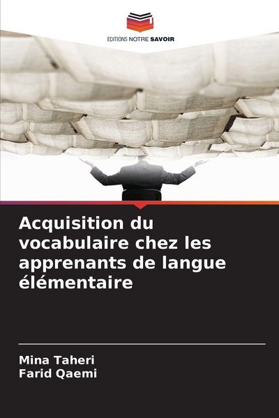 Produktbild: Acquisition du vocabulaire chez les apprenants de langue &eacute;l&eacute;mentaire