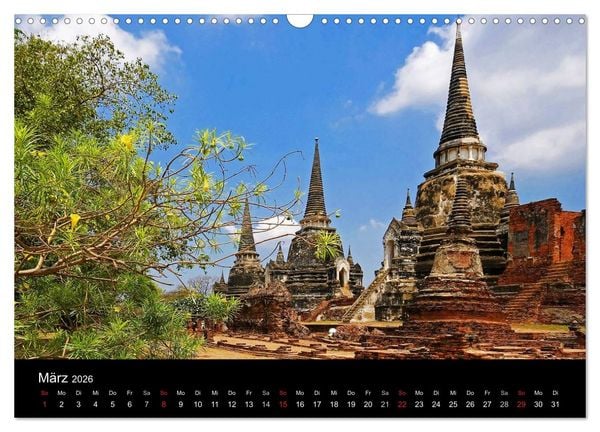 Produktbild: Sch&ouml;nes Thailand (Wandkalender 2026 DIN A3 quer), CALVENDO Monatskalender