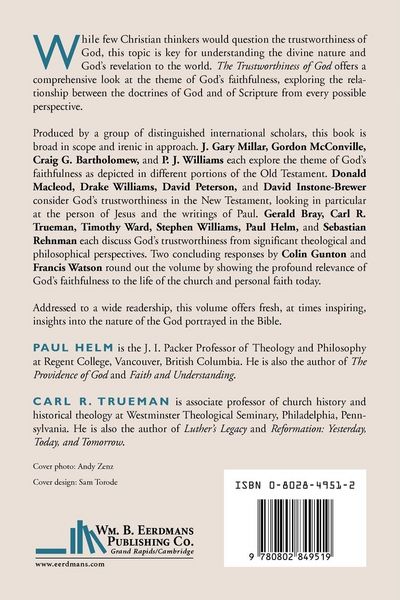 Produktbild: The Trustworthiness of God
