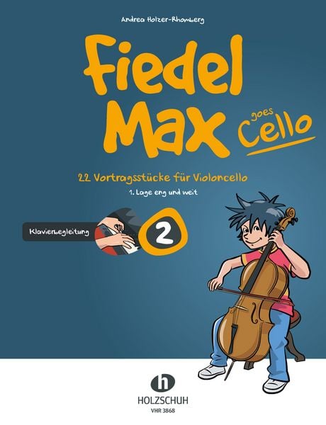 Produktbild: Fiedel-Max goes Cello, Band 2 - Klavierbegelitung