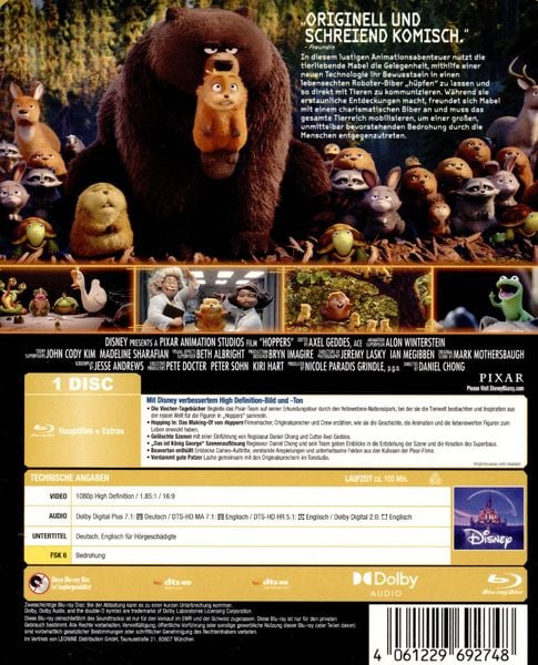Produktbild: Hoppers - Steelbook